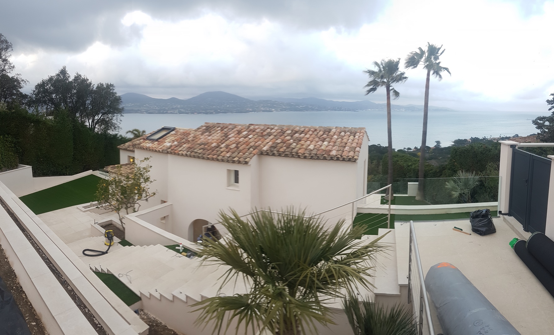 Photo vue d'ensembles des différentes parties